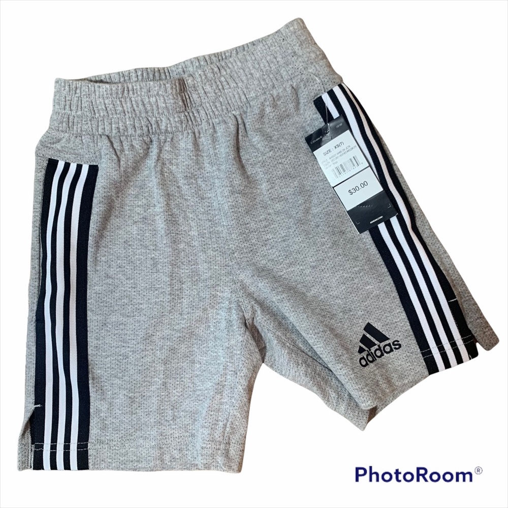 Adidas Gray Boy Shorts